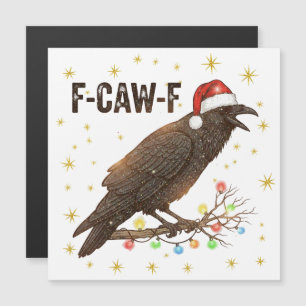 Corvo de Natal Engraçado F-CAW- F