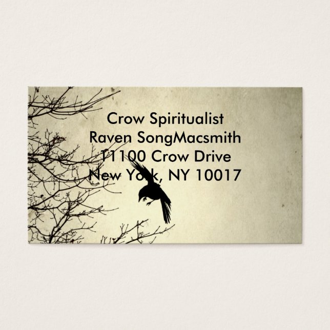 Corvo Em Movimento (Frente)