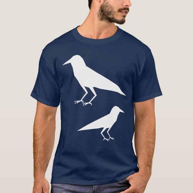 Corvos Pointy em sua camisa (Frente)