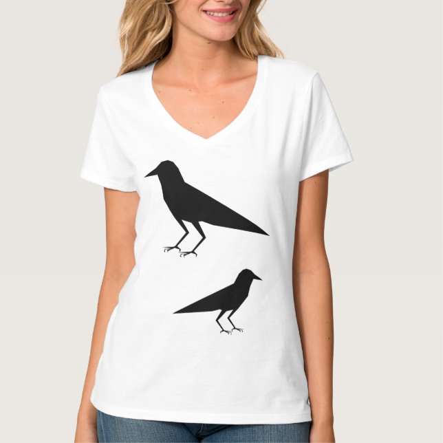 Corvos Pointy em sua camisa (Frente)