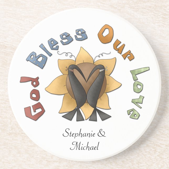 Corvos Primitivos Abençoam Nossa Porta copos De Am (Frente)