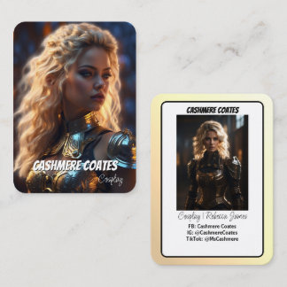 Coscards Personalizados | Cartões Mínimos de Comér