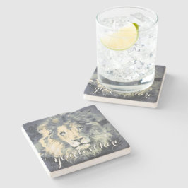 COSMÉTICO LON KING | Porta copos de pedra personal