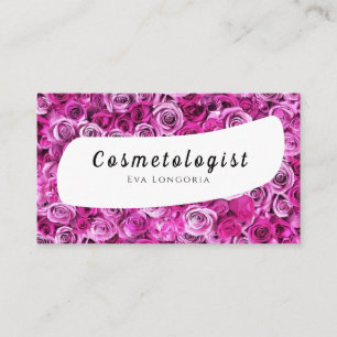 Cosmetologista Cartão de visita