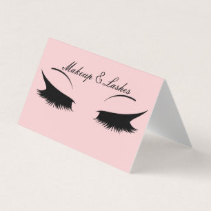 COSMETOLOGISTA DE PINK CARTÃO DE VISITA