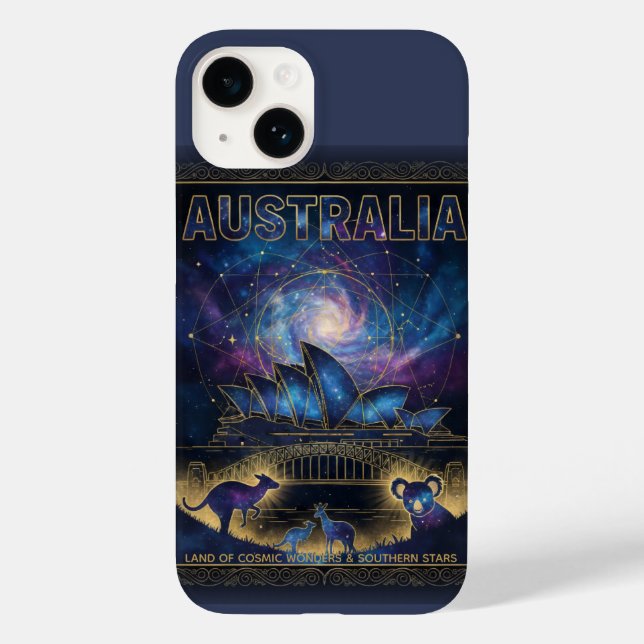 Cosmic Australia Sydney Celestial Art (Verso)