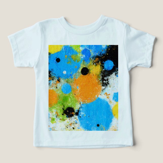 Cosmic Chromatic Splatter: Abstract Orbit (Design frontal)