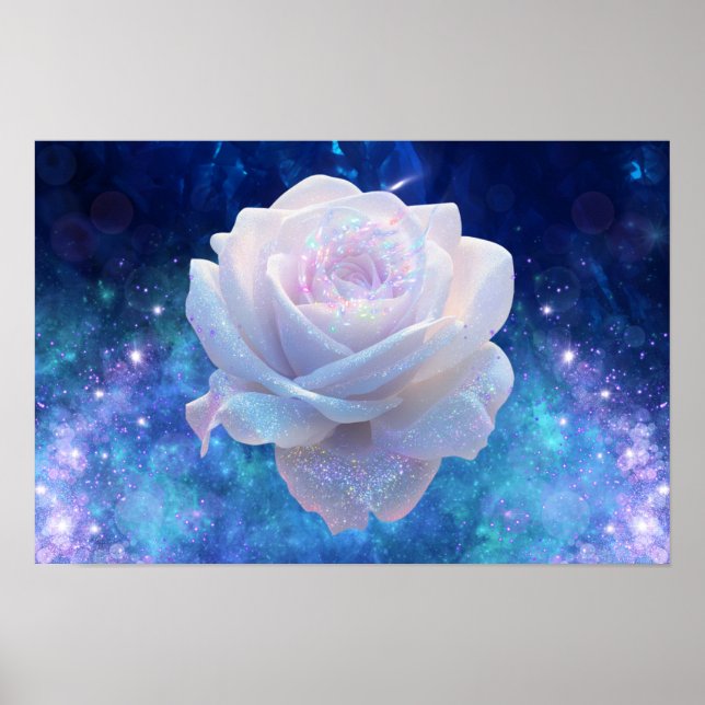Cosmic Flower Poster (Frente)
