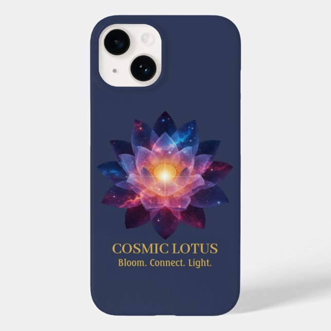 Cosmic Lotus Flower | Galaxy Bloom Energy (Verso)
