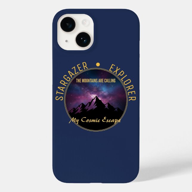 Cosmic Mountain Calling case (Verso)