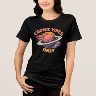 Cosmic Vibes Only Vintage 90s Space Planet Retro G