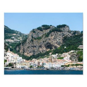 Costa Amalfi, Itália - Impressão de Fotografia