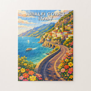 Costa Amalfitana Itália Riviera Quebra-Cabeça de V
