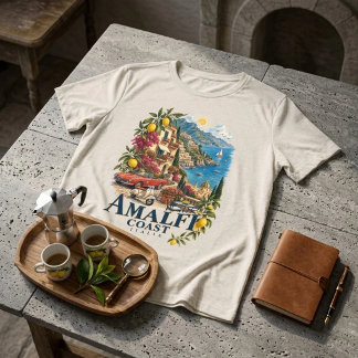 Costa Amalfitana Itália Verão Italiano Vintage Est