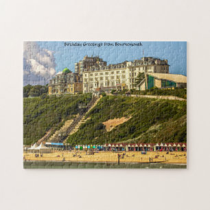 Costa de Bournemouth. quebra-cabeça