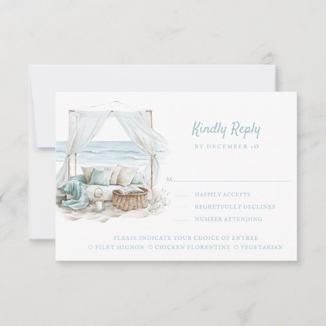 Costa do Oceano | Praia | Resposta gentil | Opções (Frente)