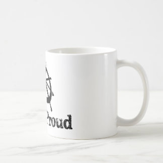 Costa leste orgulhosa - caneca náutica do leme