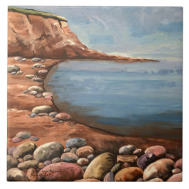 Costa Marítima Atlântica Pintada à Mão