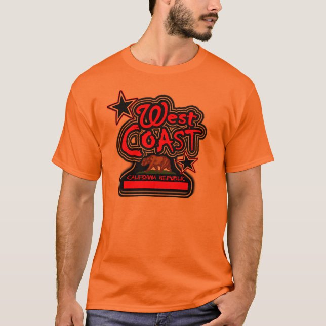 Costa Oeste (República Cali) - Camiseta T (Frente)