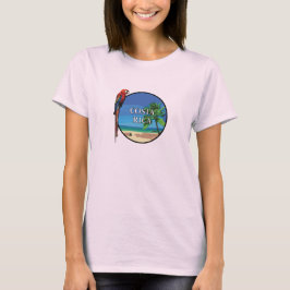 Costa Rica - Camiseta Básica Feminina