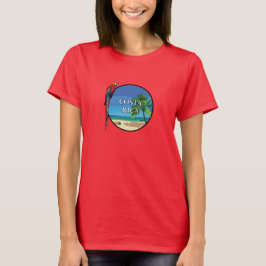 Costa Rica - Camiseta Básica Feminina
