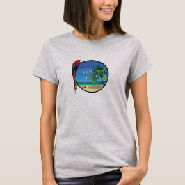 Costa Rica - Camiseta Básica Feminina