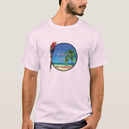 Costa Rica - Camiseta Básica Masculina