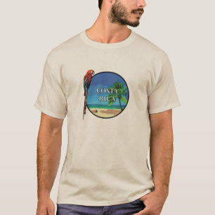 Costa Rica - Camiseta Básica Masculina