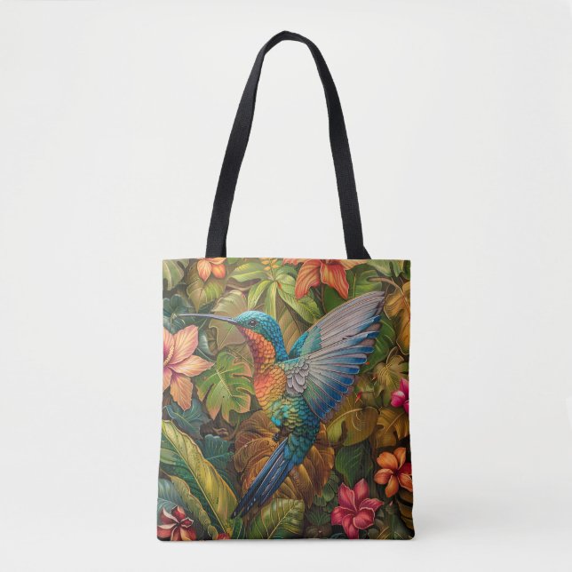 Costa Rica Hummingbird Tote Bag (Frente)