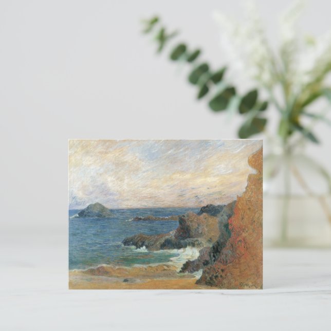 Costa Rochosa de Paul Gauguin, Impressionismo Vint (Em pé/Frente)