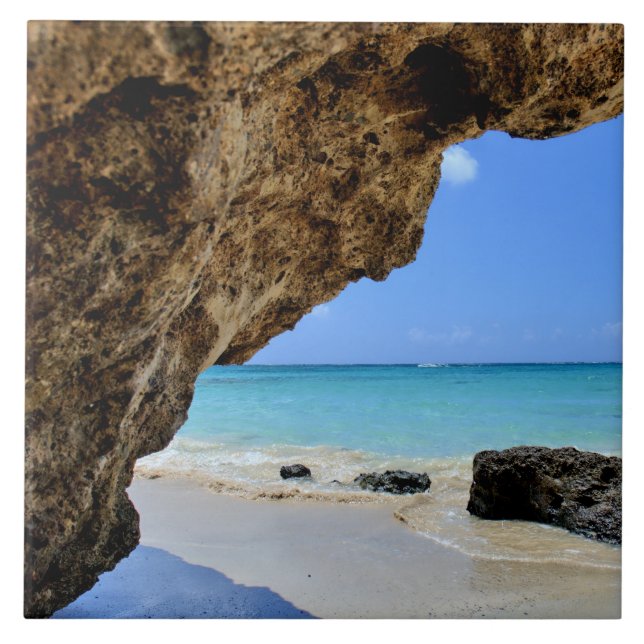 Costa Tropical de Praia com Grande Rock (Frente)