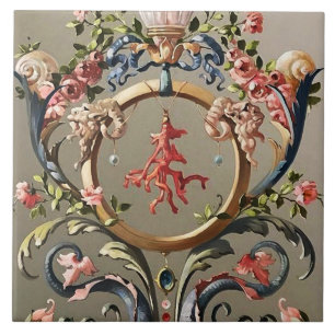 COSTELOS, CORAIS, GOLFINHOS, CORPOS FLORAIS ANTICO