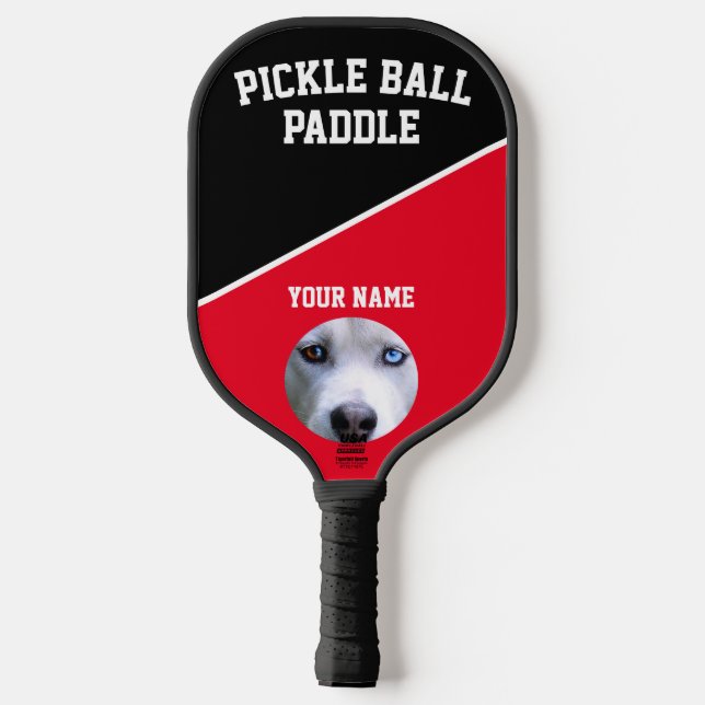 costomize, personalize o modelo,Pickleball Paddle (Back)