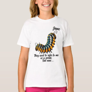 "Costumavam..." Camiseta personalizável de moça