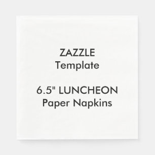 Costume 6,5" guardanapo de papel descartáveis do