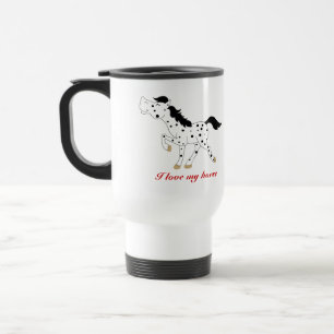 COSTUME DA CANECA DE VIAGEM DO CAFÉ DO APPALOOSA