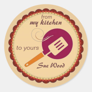 Costume de minha cozinha a seu etiquetas