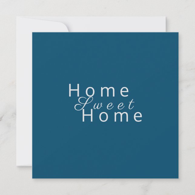 Costume "Home Sweet Home" Ocean Blue (Frente)