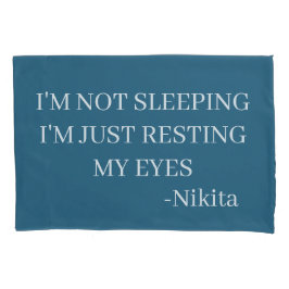 Costume não estou dormindo. Estou descansando os o