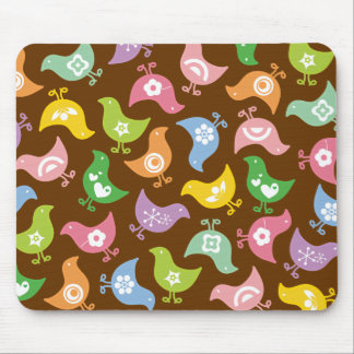 Costume retro Mousepad do teste padrão do