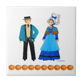 Costume Tradicional de Normandie, França