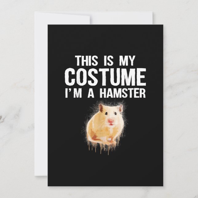 Costume Um Bicho De Hamster (Frente)