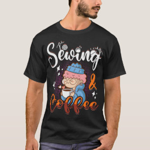 Costura Café Patchwork - Camiseta Novidade para Co