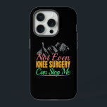 Cota de Cirurgia de Joelho - Montanhista<br><div class="desc">Nem Mesmo a Cirurgia de Joelho Pode Me Parar - arte engraçada de reabilitação tem um caminhante nos picos altos. Use para qualquer pessoa em terapia que ama montanhismo, caminhadas ou acampamento selvagem. > Ideia fofa para paciente de reabilitação pós-cirurgia de joelho, recuperação pós-operatória, sobrevivente de substituição do LCA. >...</div>
