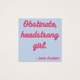 Cota de Orgulho e Preconceito II - Estilo Bonito