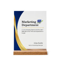 Cota de Promoção do Departamento de Marketing Pers