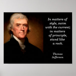 Cota de Thomas Jefferson - poster