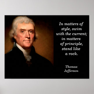 Cota de Thomas Jefferson - poster