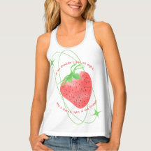 Cota Engraçada de Snack da Meia-Noite de Morango -