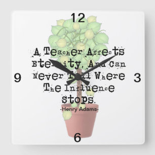 Cota Henry Adams Relógio de Professores